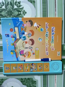 Product Review of Sách nói song ngữ cho bé, sách nói điện tử cho bé học Tiếng Anh (mẫu mới) from H**n H**️ 0