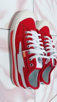 Product Review of (Spesial Kemerdekaan) Sepatu Pria Wanita028 XternalStepSure Mitterns Storm Merah Putih Low Canvas Kasual Casual Shoes Sneakers from 𝓡**𝔂 1