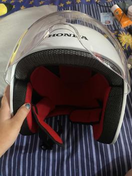 Product Review of Helm scoopy New original honda from 🍓** 2