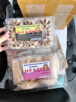 Product Review of bánh khóm hoa mai-  # ít đường- hương vị dứa -  Hữu cơ # Đào bánh khóm vị chua ngọt không gmo banh bánh abc ăn cùng from G**o 2