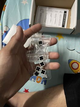 Product Review of [BH TRỌN ĐỜI] Lắc Tay BẠC 925 HANADA Cỏ Bốn Lá May Mắn Đá Mã Não Đeo 2 Mặt Đính Viền Đá 1862 I13 from N**t Â** 0