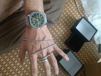 Product Review of Đồng hồ cơ nam T.Winner - Thiết kế skeleton lộ máy - Tặng kèm dây đeo hoặc vòng cuff titan Đeo Tay Watch from i**z đ** c**t d** 0