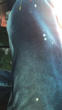 Product Review of Quần jean nam xanh dài thêu lá phông đỏ bản 4 cúc Pants Menswear Có Túi from N** B**h T**g 0