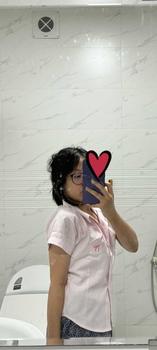 Product Review of Áo SƠ MI CHIẾT EO Buộc Nơ Có Túi Ngực Dành Cho Nữ Phong Cách Hàn Quốc - CE01 from á**b 1