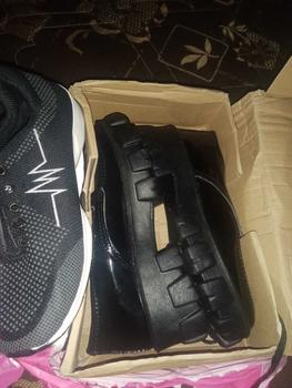 Product Review of Lovely Sepatu Sekolah Docmart Wanita Loafers Hitam Terbaru 2024 Fashion Korean Style Premium Import Quality R-15 Bisa COD Karet Shoes Kerja Hitam Kasual from ★**a 0