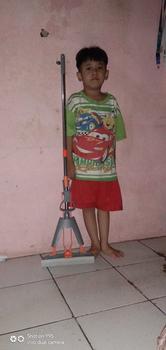 Product Review of MOP | PEL LANTAI KARET  LANTAI PERAS  SPONS | SPONGE RUBBER ADJUSTABLE MOPS Pengering Lantai from h**g 0