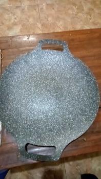 Product Review of Wajan Konduksi panggangan jumbo 34cm Wajan Besi BBQ Korea anti lengket Alat Keramik Pan from H**a 0