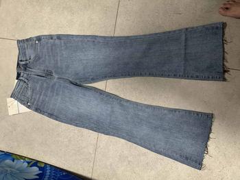 Product Review of (LOE9TAC11) Quần Jean Nữ Dáng Loe 9 Tấc (92cm) Dành Cho Nàng m50 Pants Denim Women Có Túi from C** Ú** 0