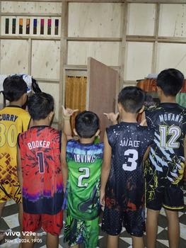 Product Review of Kids Terno Basketball Jersey for Kids Boy Sando Short Full Sublimation Printed [6-12years Old] from S**L 0