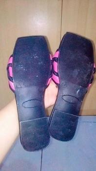 Product Review of LANOES Sandal Wanita Korean Style Elegan Dan Mewah Sandal Wanita Ootd from 🤷**️ 3