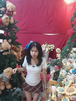 Product Review of BARE_Áo thun ôm tay ngắn vạt bầu phối ren nơ chất thun gân tăm- A363 Nữ Top Women Voi Xám Sơ Mi Đen Cổ Tròn from T**h T**c 0