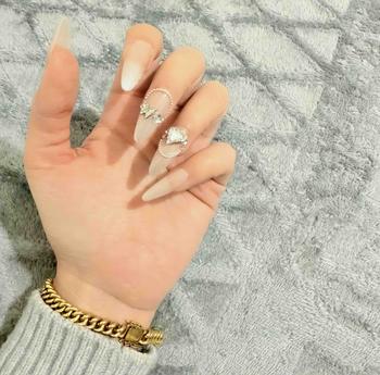 Product Review of Mã D006 - Nailbox Thiết Kế Thủ Công French Mắt Mèo (kèm bộ dụng cụ). from T**n T**h N**🇳 0