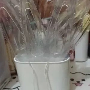 Pisau Kue Bening Transparan