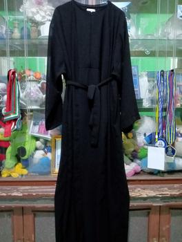 Product Review of ABAYA TURKEY BAHAN CERUTY BABYDOLL Polos Dress Muslim from ** 2