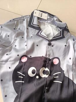 Product Review of Đồ Bộ Pijama Lụa LaTin Tơ Tằm Cô Gái Nơ Thiết Kế Nữ (Có Túi 40kg-58kg) from N** ** R** V** 1