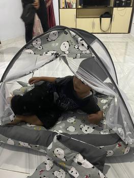 Product Review of kasur bayi set kelambu tenda Free bedcover | kasur bayi 1 set lengkap Bantal Guling | Kasur Bayi empuk | Kado Bayi | Alas tidur bayi from M**z 1