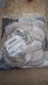 Product Review of AF Sprei Center SPREI BISA COD TINGGI 20 CM UK 120x200 160x200 180x200 Seprei SUDUT KARET SET SARUNG BANTAL DAN GULING from h**o 2