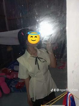 Product Review of Áo Sơ Mi Thắt Eo freesize TAY NGẮN có TẶNG kèm giây nơ tiểu thư from Á**🫧 1