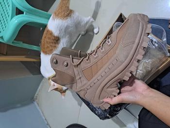 Product Review of Men's Tactical boots Martin boots large size desert training shoes boots for men from M**l C**o 2