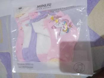 Product Review of 5 Pairs Cotton Baby Kids 1-12Y Girls Socks Summer Cute Unicorn Design Cartoon Toddler Baby  High Quality Kindergarten Socks from a**a 0