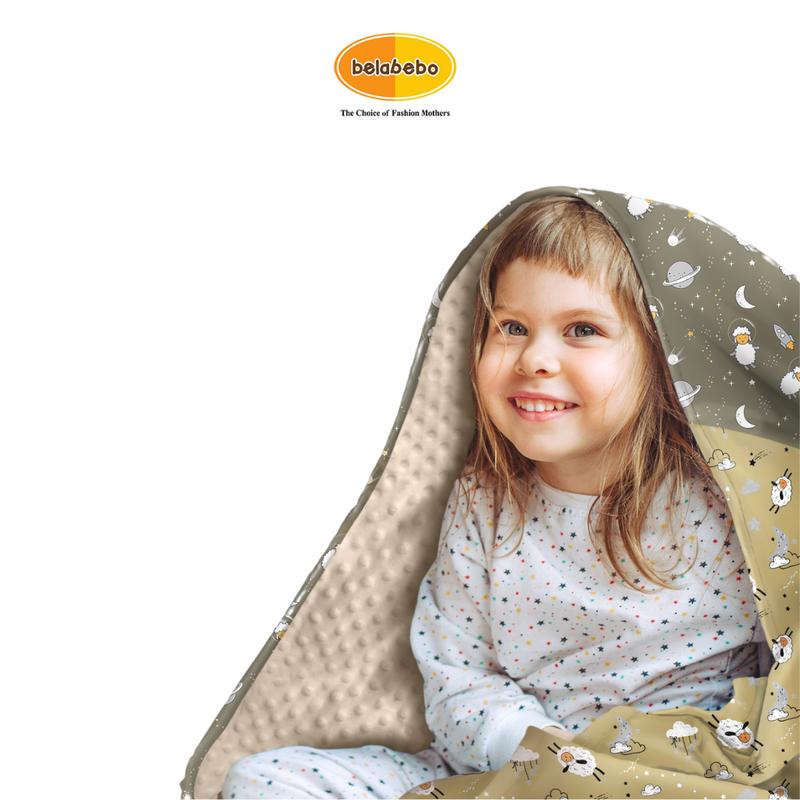 Product Introduction of Belabebo Toddler Blanket Minky 24