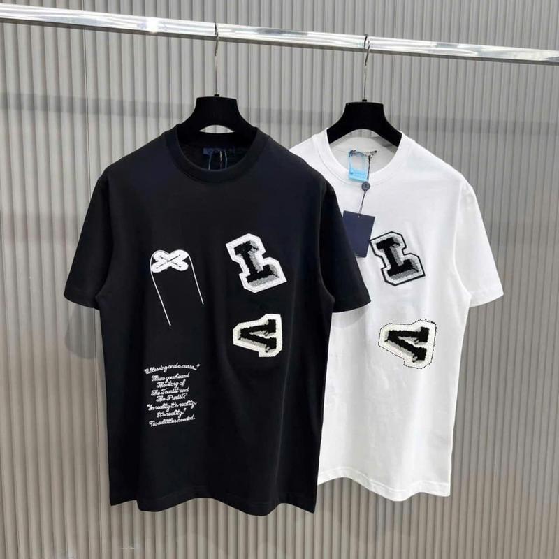 Áo thun nam nữ phối chữ phong cách boy phố sành điệu mẫu mới, chất vải cotton co dãn thoáng mát - Menswear - Cổ Tròn Unisex 4