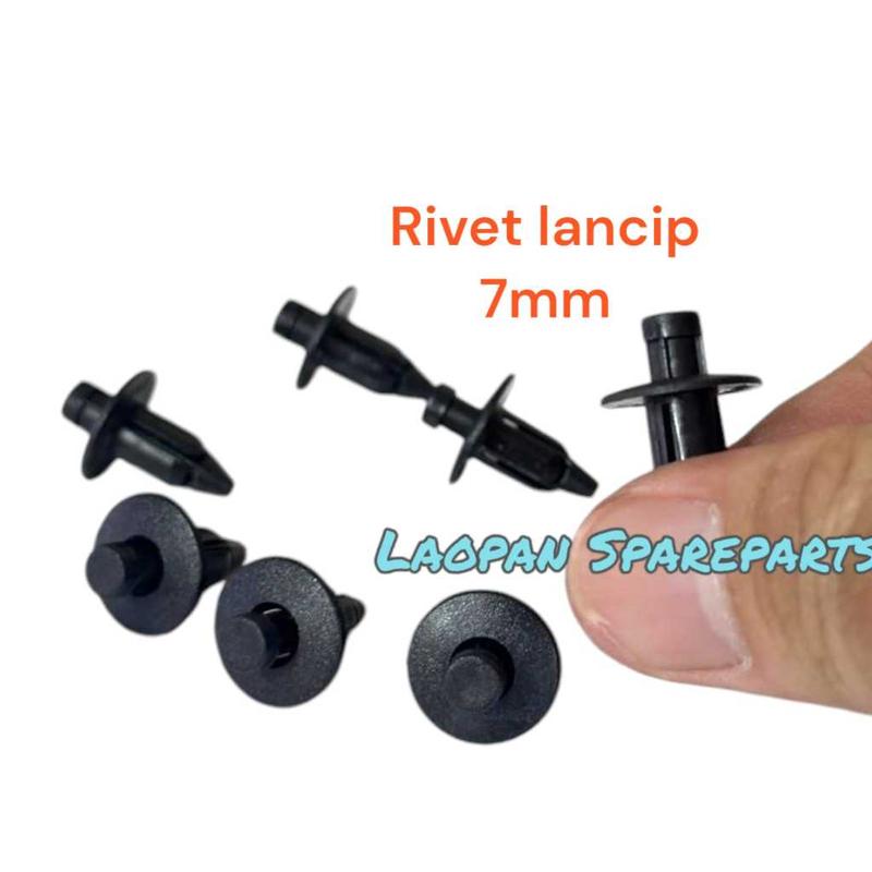 KLIP KANCING RIVET BODY LANCIP 7MM UNIVERSAL (1pcs) - Shop | Tokopedia