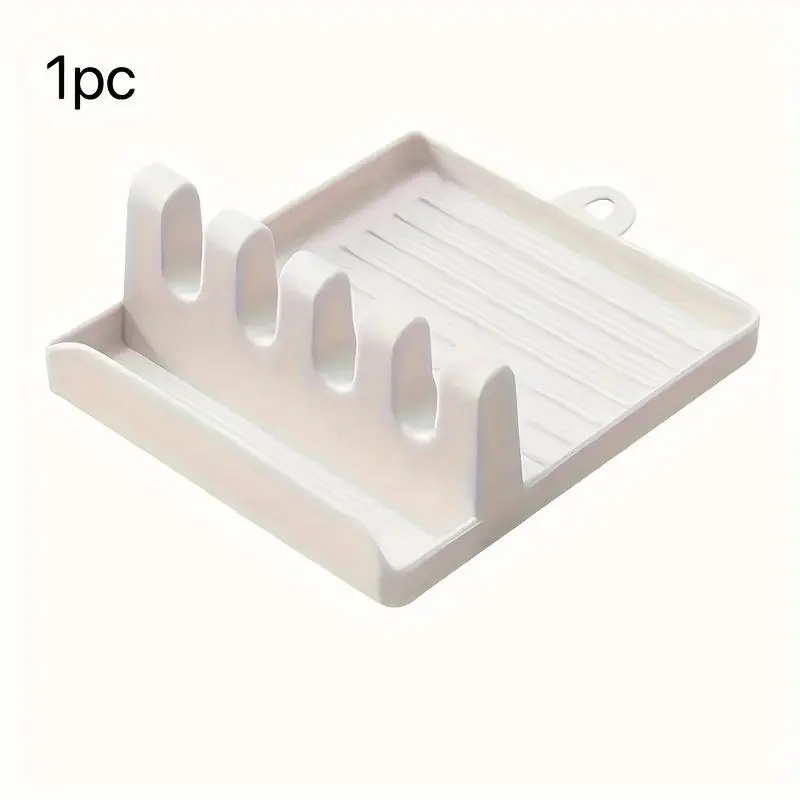 Silicone Cutlery Holder, Multifunctional Spoon Rest, Kitchen Utensil Holder, Tableware Rest for Spoon, Fork, Knife, Kitchen Accessories 7