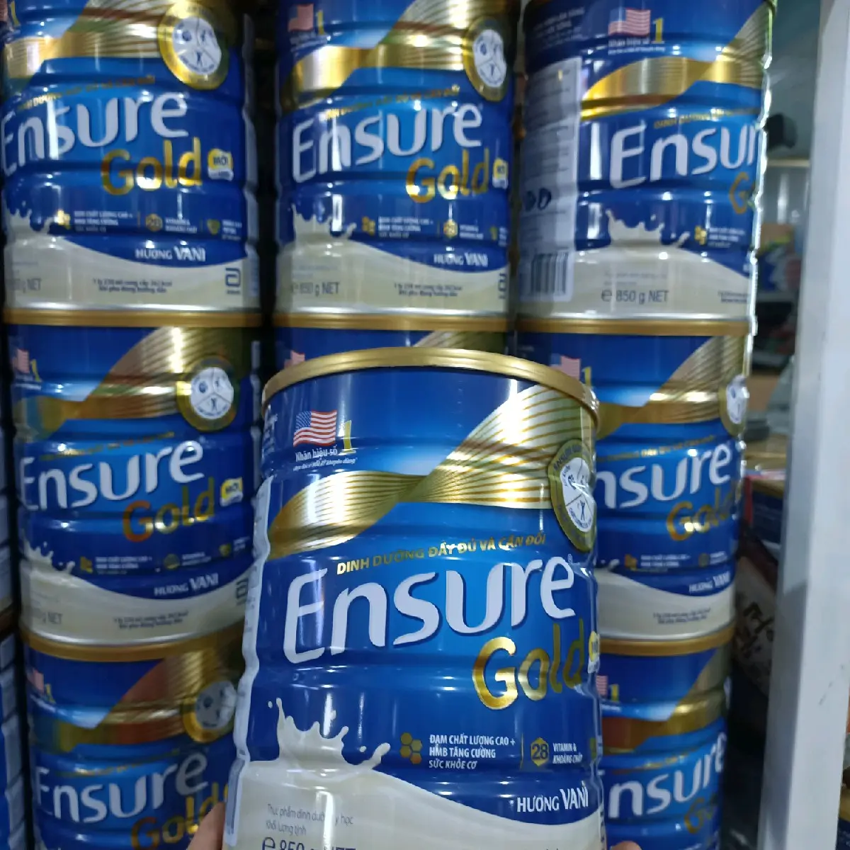 Sữa bột Abbott Ensure gold dành cho người lớn lon(850g)