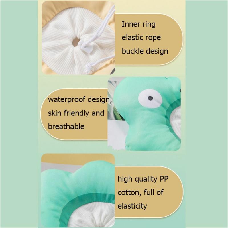 Product Introduction of Pet Accessories Cartoon Pet Elizabeth Collar Frog/Flower Adjustable Cat Recovery Collar Soft Warm Cat Protection Collar For Cats Dog 8