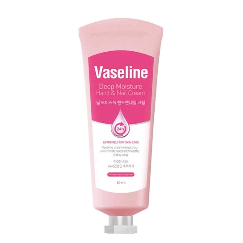  KEM DƯỠNG DA TAY VASELINE DEEP MOISTURE HAND VÀ NAIL CREAM   60ML  mềm mịn 