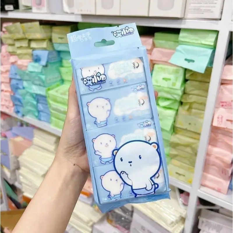 Khăn Giấy Ướt Mini Dễ Thương Bỏ Túi Tiện Lợi | Miso Store 7