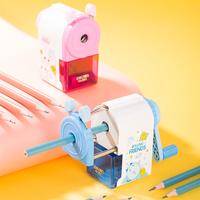 Gambar Deli Rautan Pensil Putar / Rotary Pencil Sharpener Pink Biru Lucu 0641 Alat Stationery - Blue dari Deli.Indonesia Kab. Tangerang 5 Tokopedia