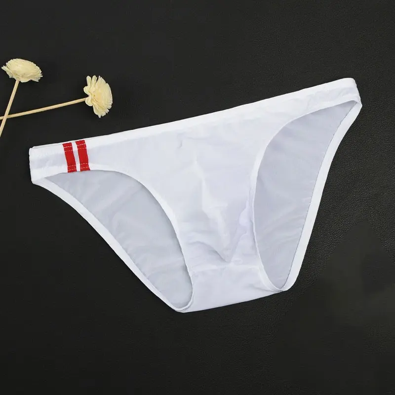 ชุดชั้นในระบายอากาศ, สำหรับผู้ชาย, กางเกงซีทรู, เอวต่ำ, กางเกงใน Lingerie Clothing Man