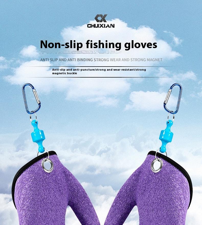 Product Introduction of Thickened Fishing Gloves for Ultimate Grip and Protection 0