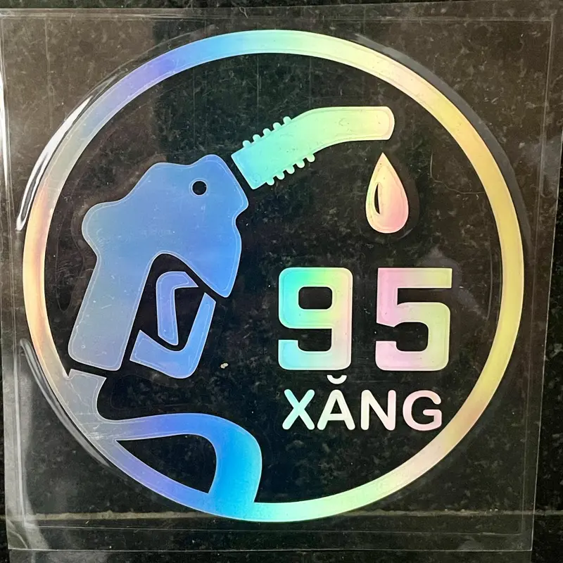 Tem  biểu  tượng dầu Diesel cho xe ô tô máy dầu 5