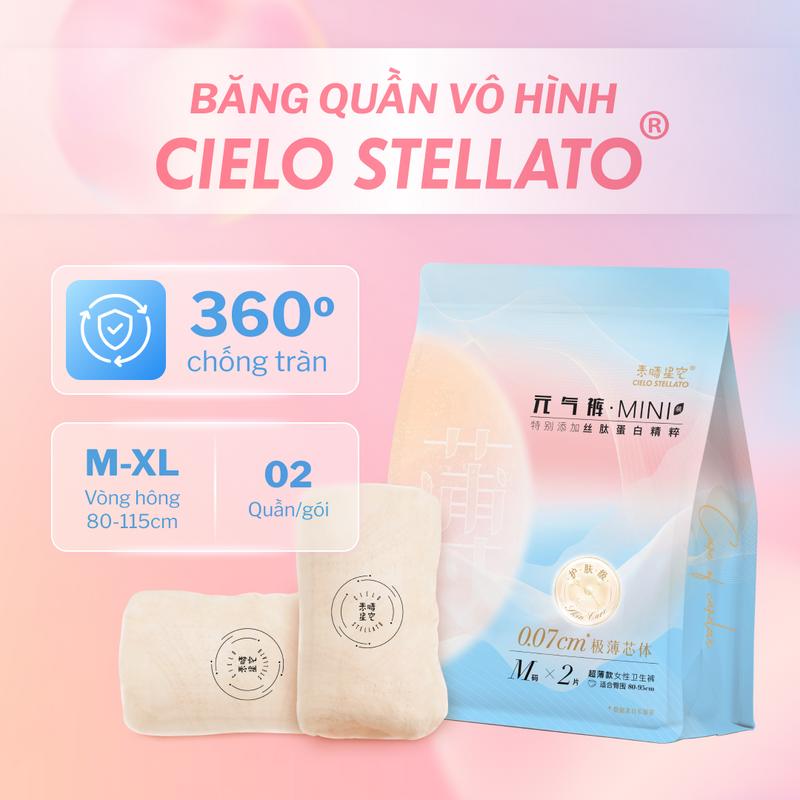 [Zhuzhu] Băng Quần Vô hình Cielo Stellato siêu mỏng, chống tràn 360