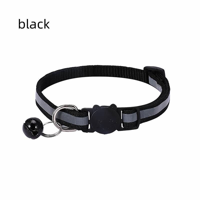 Product Introduction of 10 Colors Dog Footprint Collar Black Cat Head Collar Suitable For Cats And Small Dogs Adjustable Dog And Cat Collar Convenient 7