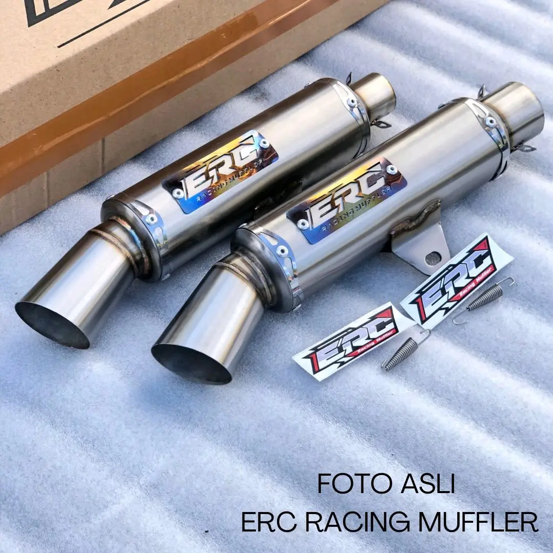SILINCER ONLY SAMLONG STAINLESS ERC KNALPOT RACING