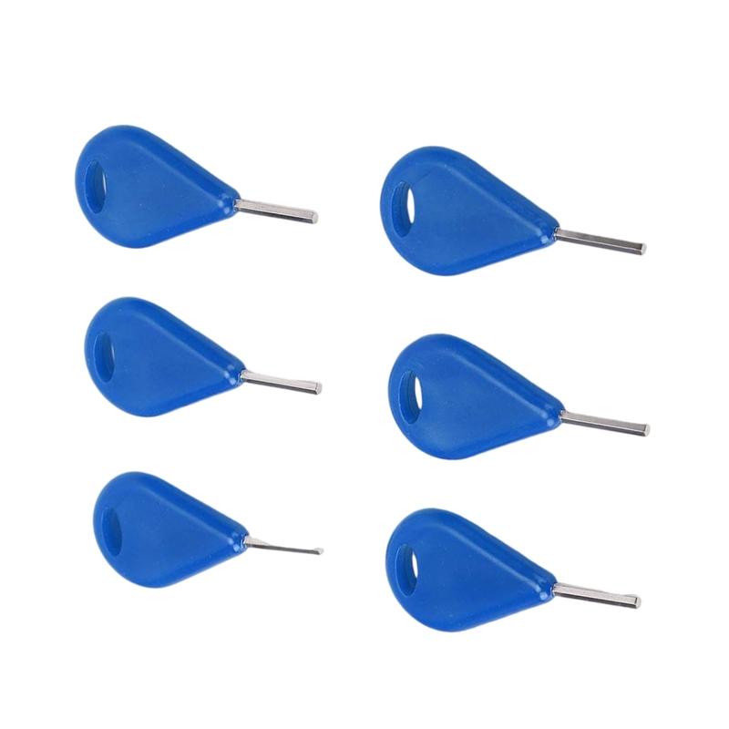 Product Introduction of 6Pcs Universals Surfboard Fin Hexagon Key Surfboard Fin Key Replacement Longboards Surfing Board Fin Key Enduring 33