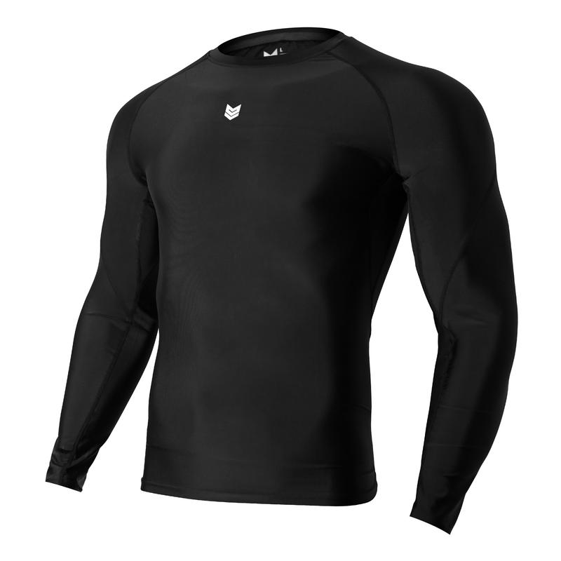 Áo Redikick Combat Compression dài tay Chơi Bóng Rổ Pickleball Tennis Bóng Đá Chạy Bộ Tập Gym Sport Nam