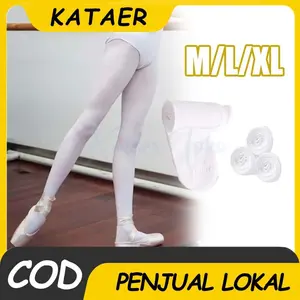 Legging Ballet Anak Musim Panas Stocking Polos Premium dengan Desain Tutup Kaki untuk Sekolah dan Latihan Tarian
