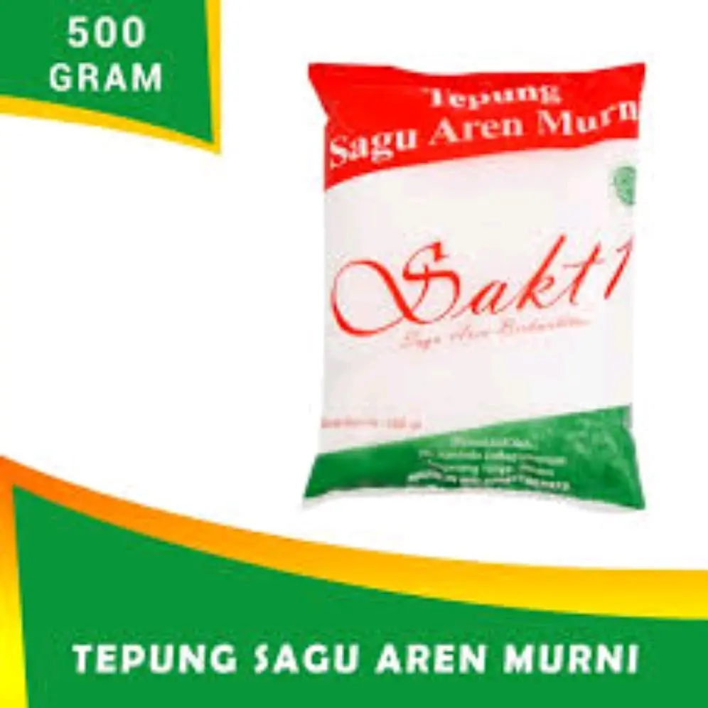 tepung sagu aren berkualitas merk Sakti Bahan