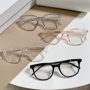 FS Transparent Square Glasses unisex frame spectacle fashion eyewear spec glasses