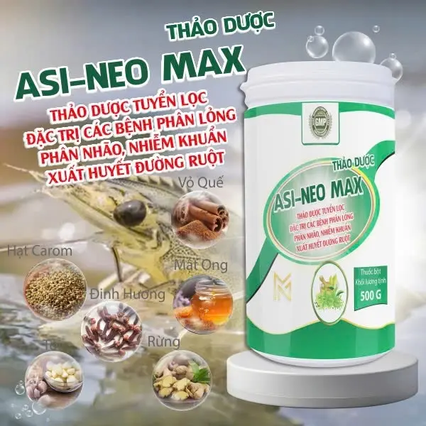ASI - NEO MAX Thảo Dược Đường Ruột Cho Tôm