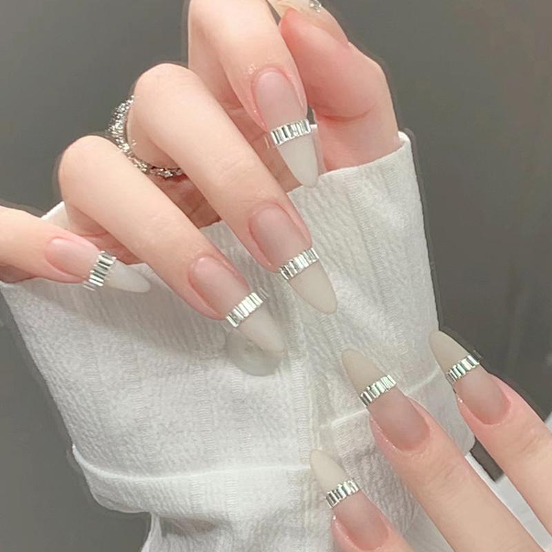 Product Introduction of Đồ Trang Trí Móng Tay Nghệ Thuật Hình Chữ Nhật Mini Phản Quang Lấp Lánh 50 Cái, Màu Trắng, Dải, Để Làm Móng 28