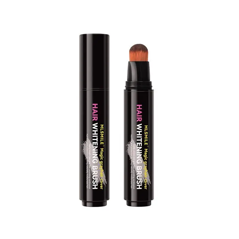 New Hair Dye Product, 4-Color Convenient Hair Dye, Covered with White Hair Care Hair Dye Paste, Local Modification Stick, Disposable Hair Dye Pen sulfate  free Haircare Oil Brush Olive