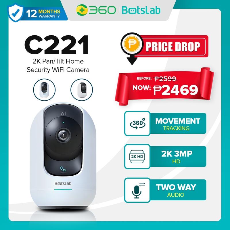 360 Botslab C221 5MP Indoor 2 Pro Ai Camera with Night Visio - TikTok ...