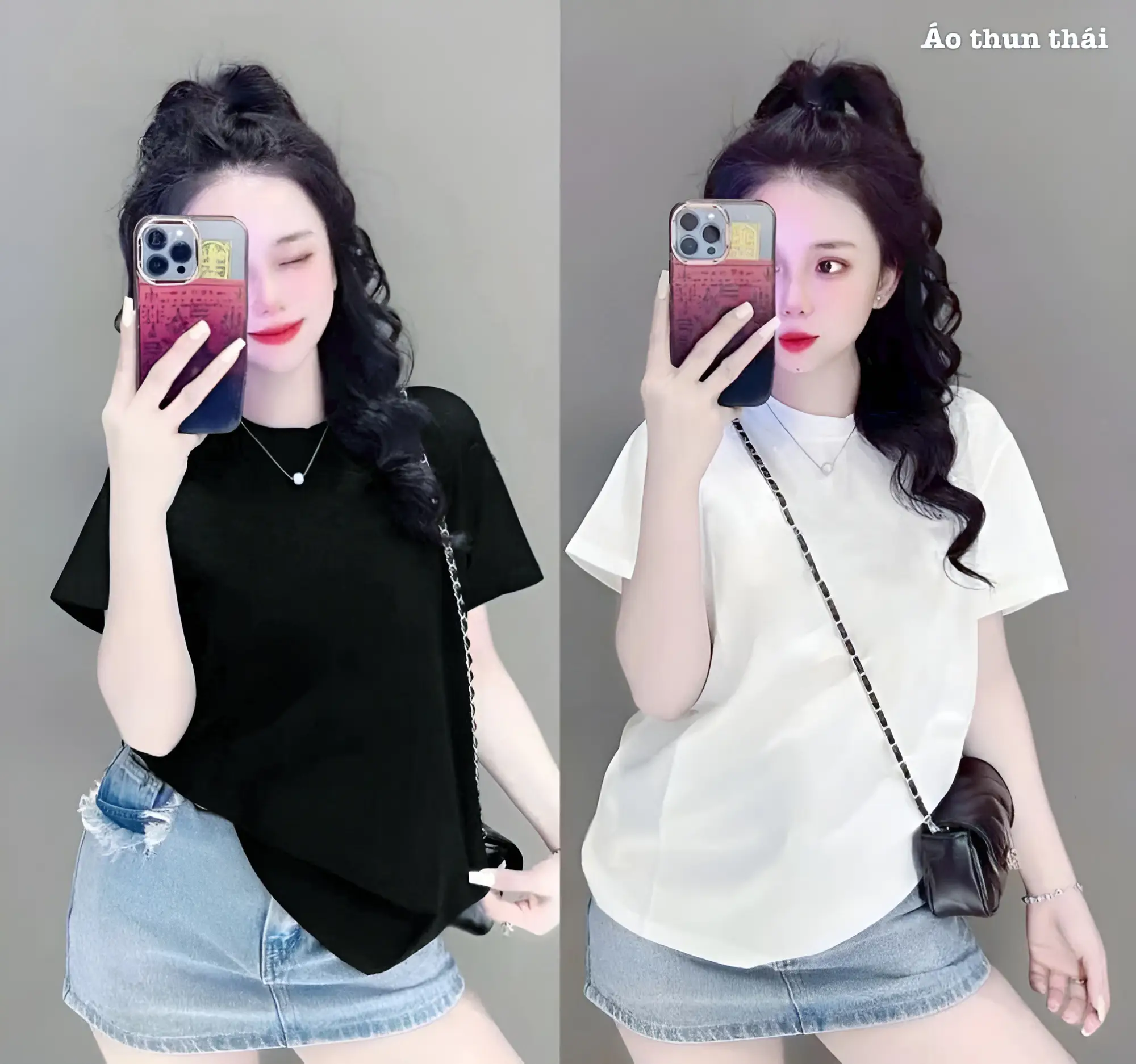 Áo Thun cotton thái trơn [Mã A0 ] Form vừa 40~60kg, Form rộng 50-72kg Phong cách BASIC, đồng phục hội nhóm ,đa dạng màu sắc Áo Cổ Tròn tay ngắn Cotton 4 Mềm mịn mát