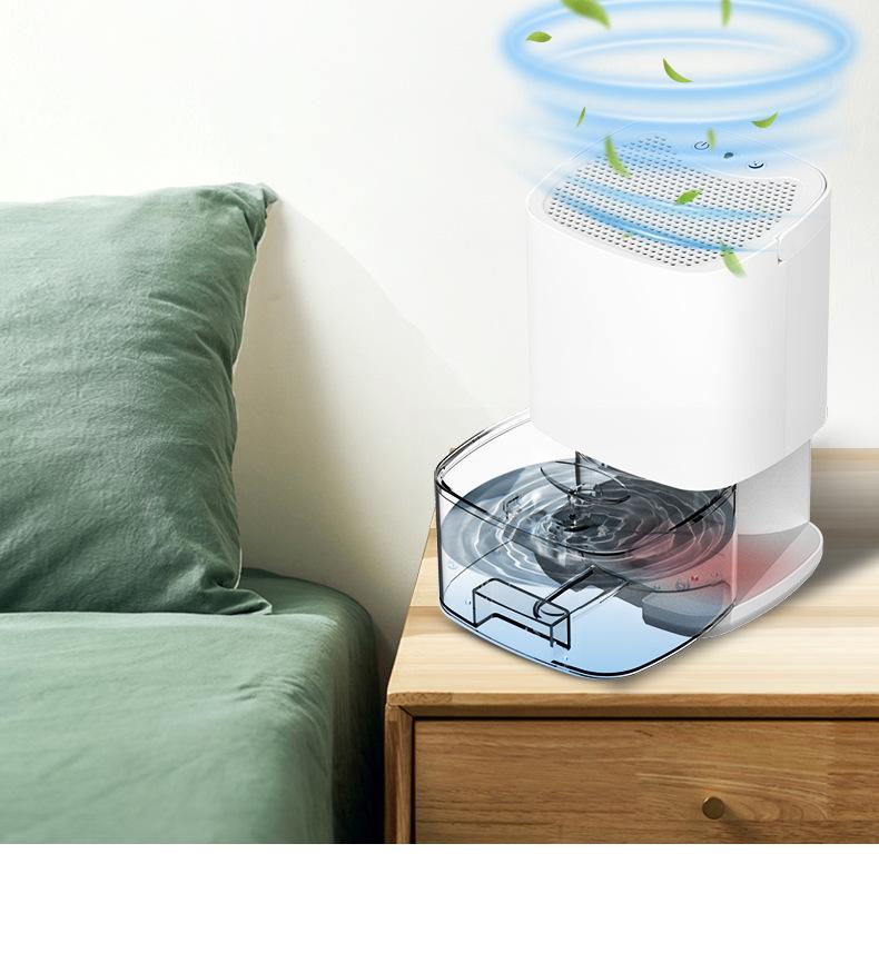 Product Introduction of Basement Small Dehumidifier Bedroom Dehumidifier Moisture Absorption Dehumidifying Dryer Household Dehumidifier 17